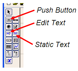 components for a GUI